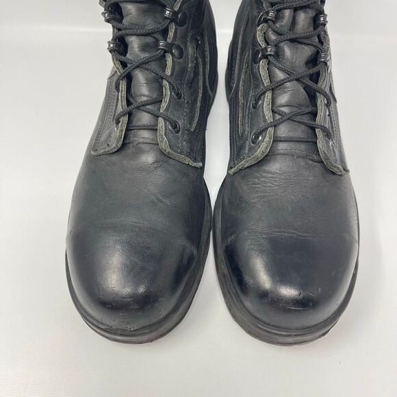 Belleville Military Steel Toe Boot 495 ST Black Leather Mens 11 R ASTM F 2413-18 main image 4